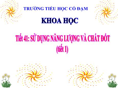 Bài giảng Khoa học 5 - Bài 42: Sử dụng năng lượng chất đốt (Tiết 1) - Lê Thị Kiều
