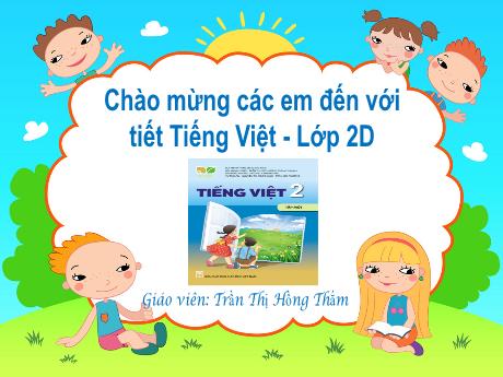 Bài giảng Tiếng Việt 2 (Luyện từ và câu) Kết nối tri thức - Tuần 7 - Trần Thị Hồng Thắm
