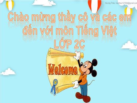 Bài giảng Tiếng Việt 2 (Luyện từ và câu) Kết nối tri thức - Tuần 14, Tiết 4 - Trần Thị Hồng Thắm