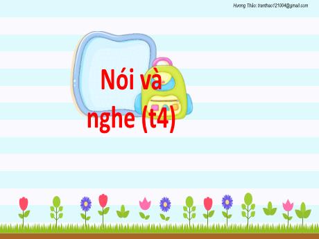 Bài giảng Tiếng Việt 2 (Nói và nghe) Kết nối tri thức - Bài: Chuyện bốn mùa - Lê Thị Kiều