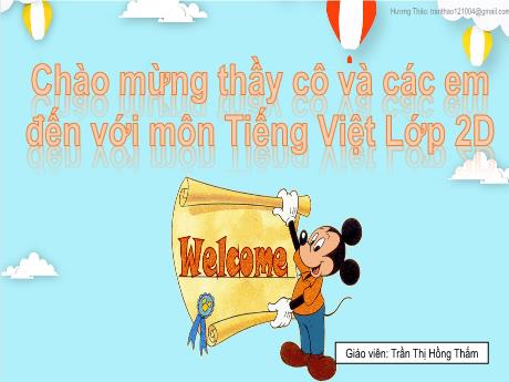 Bài giảng Tiếng Việt 2 (Tập đọc) Kết nối tri thức - Bài 22: Tớ là lê-gô - Trần Thị Hồng Thắm