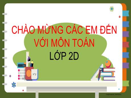 Bài giảng Toán 2 (Kết nối tri thức) - Bài 25: Điểm, đoạn thẳng, đường thẳng, đường cong, ba điểm thằng hàng - Trần Thị Hồng Thắm