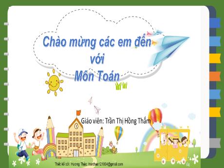 Bài giảng Toán 2 (Kết nối tri thức) - Bài 38: Thừa số - Tích - Trần Thị Hồng Thắm