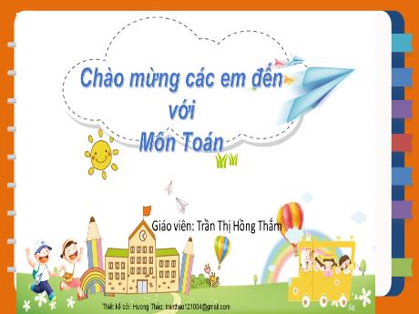 Bài giảng Toán 2 (Kết nối tri thức) - Bài 40: Bảng nhân 5 - Trần Thị Hồng Thắm