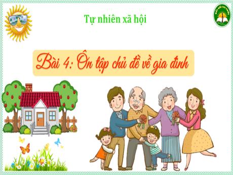 Bài giảng Tự nhiên và xã hội 3 (Kết nối tri thức) - Bài 4: Ôn tập chủ đề về gia đình - Trần Thị Ánh Tuyết