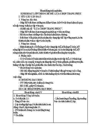 Giáo án Lớp 2 (Kết nối tri thức) - Tuần 17 - Năm học 2024-2025 - Trần Thị Hồng Thắm