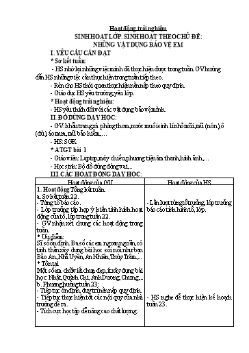 Giáo án Lớp 2 (Kết nối tri thức) - Tuần 23 - Năm học 2024-2025 - Trần Thị Hồng Thắm