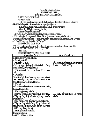 Giáo án Lớp 2 (Kết nối tri thức) - Tuần 24 - Năm học 2024-2025 - Trần Thị Hồng Thắm