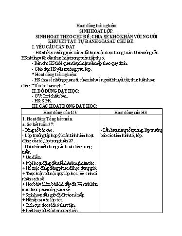 Giáo án Lớp 2 (Kết nối tri thức) - Tuần 28 - Năm học 2024-2025 - Trần Thị Hồng Thắm