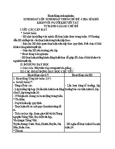 Giáo án Lớp 2 (Kết nối tri thức) - Tuần 28 - Năm học 2024-2025 - Trần Thị Ánh Tuyết