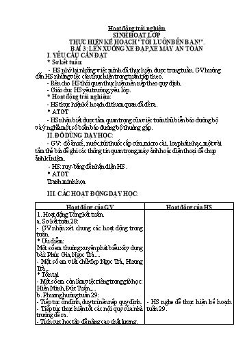 Giáo án Lớp 2 (Kết nối tri thức) - Tuần 29 - Năm học 2023-2024 - Trần Thị Hồng Thắm