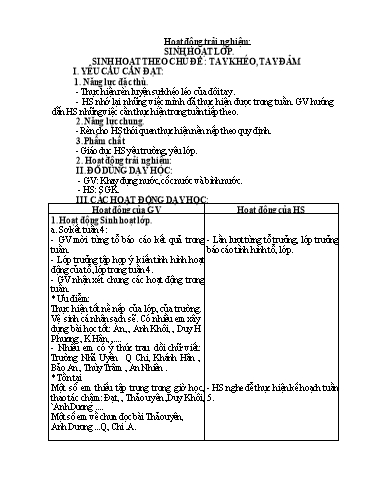 Giáo án Lớp 2 (Kết nối tri thức) - Tuần 5 - Năm học 2024-2025 - Phan Thị Ánh Tuyết