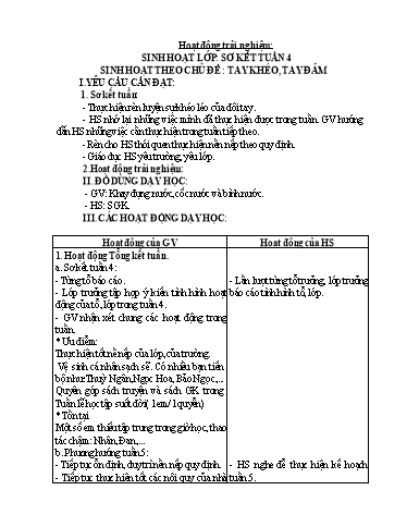 Giáo án Lớp 2 (Kết nối tri thức) - Tuần 5 - Năm học 2024-2025 - Trần Thị Ánh Tuyết