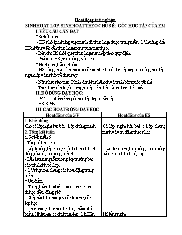 Giáo án Lớp 2 (Kết nối tri thức) - Tuần 7 - Năm học 2024-2025 - Trần Thị Ánh Tuyết