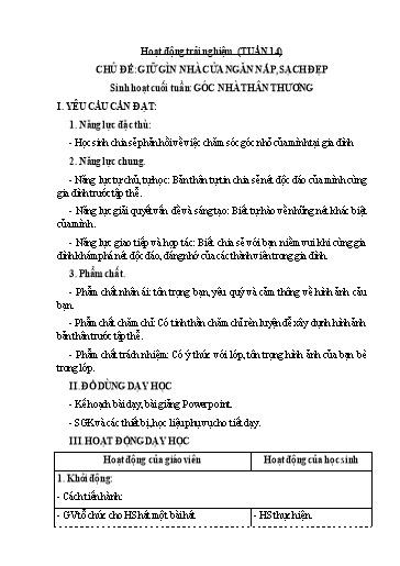Giáo án Lớp 3 (Kết nối tri thức) - Tuần 15 - Năm học 2023-2024 - Trần Thị Ánh Tuyết