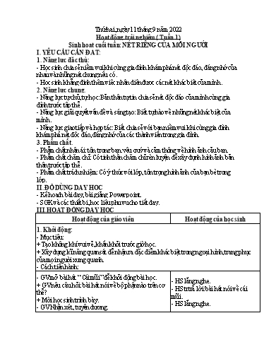 Giáo án Lớp 3 (Kết nối tri thức) - Tuần 2 - Năm học 2023-2024 - Trần Thị Ánh Tuyết