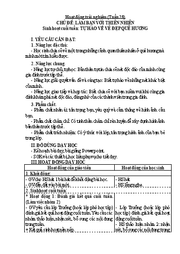 Giáo án Lớp 3 (Kết nối tri thức) - Tuần 29 - Năm học 2023-2024 - Trần Thị Ánh Tuyết