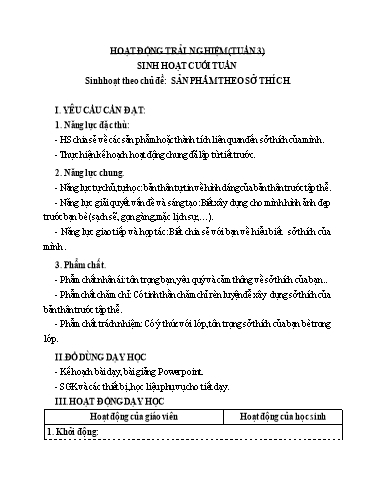 Giáo án Lớp 3 (Kết nối tri thức) - Tuần 4 - Năm học 2022-2023 - Trần Thị Ánh Tuyết
