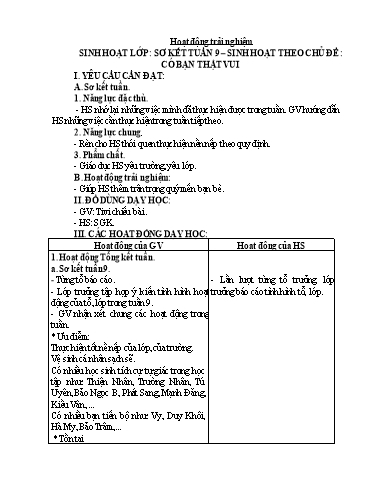 Kế hoạch bài dạy Lớp 2 - Tuần 10 - Năm học 2024-2025 - Lê Thị Kiều
