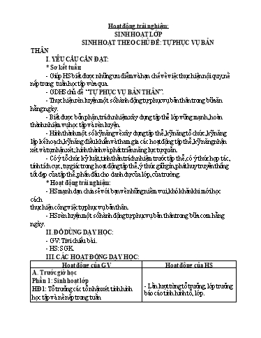 Kế hoạch bài dạy Lớp 2 - Tuần 14 - Năm học 2024-2025 - Lê Thị Kiều