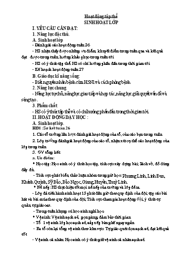 Kế hoạch bài dạy Lớp 5 - Tuần 27 - Năm học 2023-2024 - Lê Thị Kiều